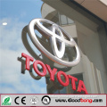 customized shape motor shows brand logo